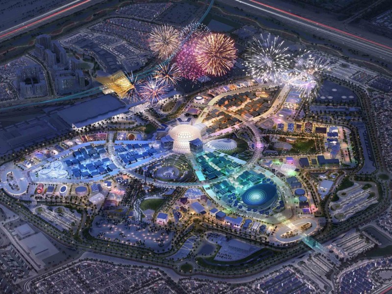Elkészült a Dubaj EXPO 2020 díszlete