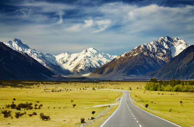 Repülj és vezess! — Új-Zéland tájai