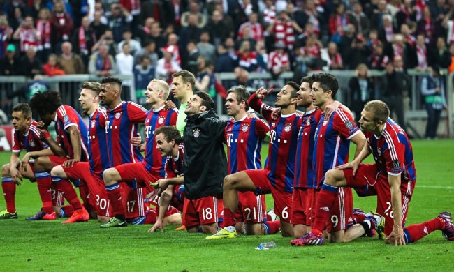 Müncheni focivarázs - főszereplők: Bayern München, AC Milan,  Atletico Madrid, Liverpool