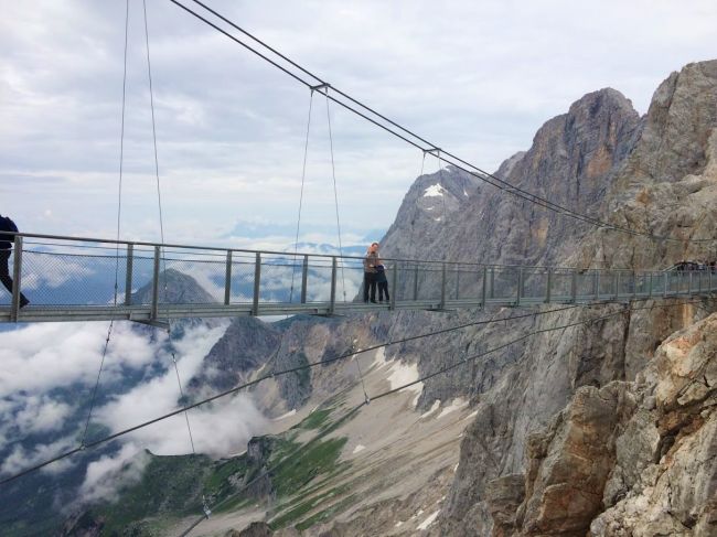 A Dachstein közel 3000 méteres csúcsainál található Skywalk