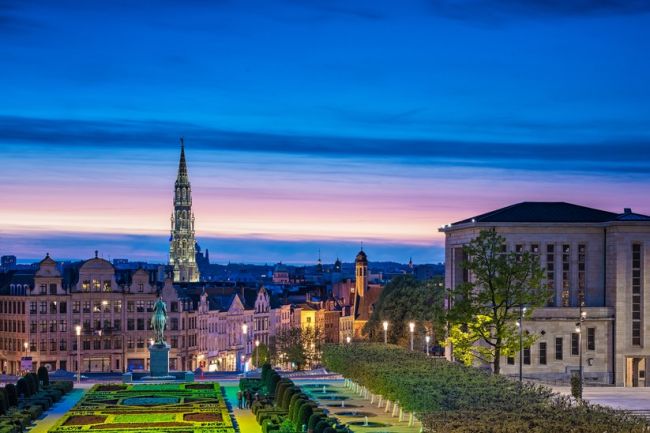 Brüsszel. Mont des Arts