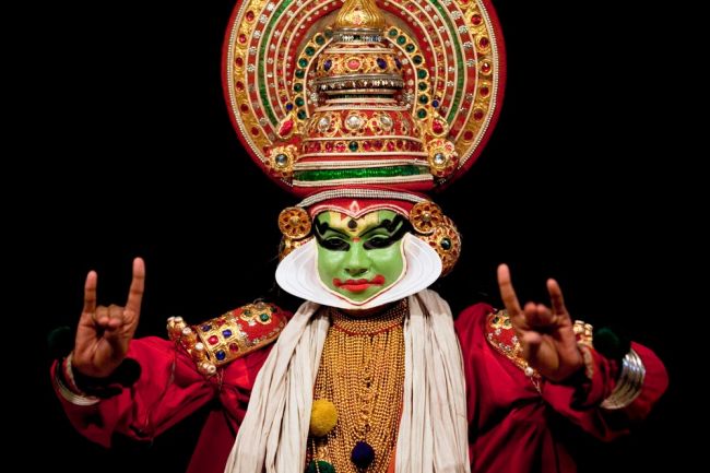 Kathakali táncos