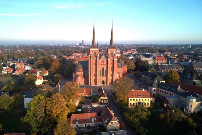 Roskilde látképe