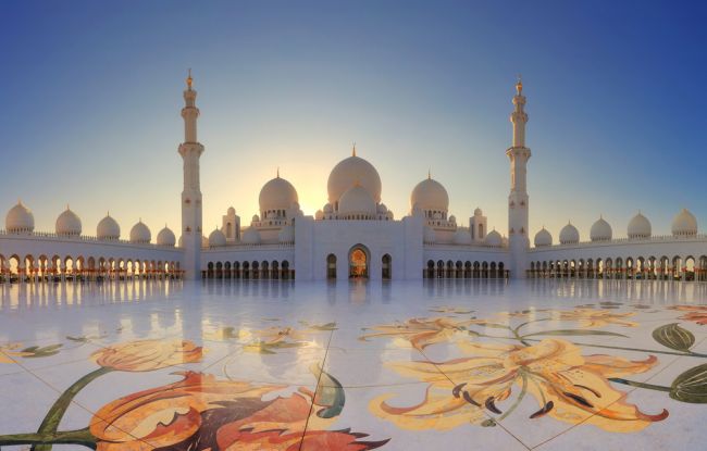 Abu Dhabi csodás mecsete