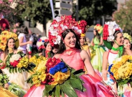 Madeira a virágfesztivál idején - csoportos út magyar idegenvezetővel 2026.05.01-08. Csoportos utazások, Tavaszi csoportos utak, Csoportos felfedezőutak, Különleges ajánlatok, Gyerekbarát utak, Felfedezőutak, Dél-Európa, Portugália, Madeira