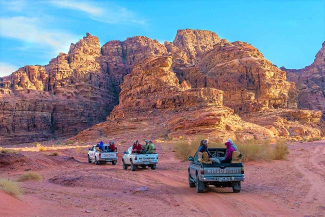 Dzsipezés a sivatagban