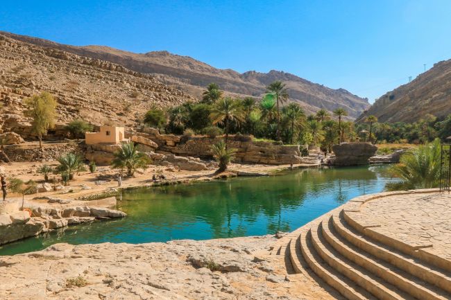Wadi Shab Oázis