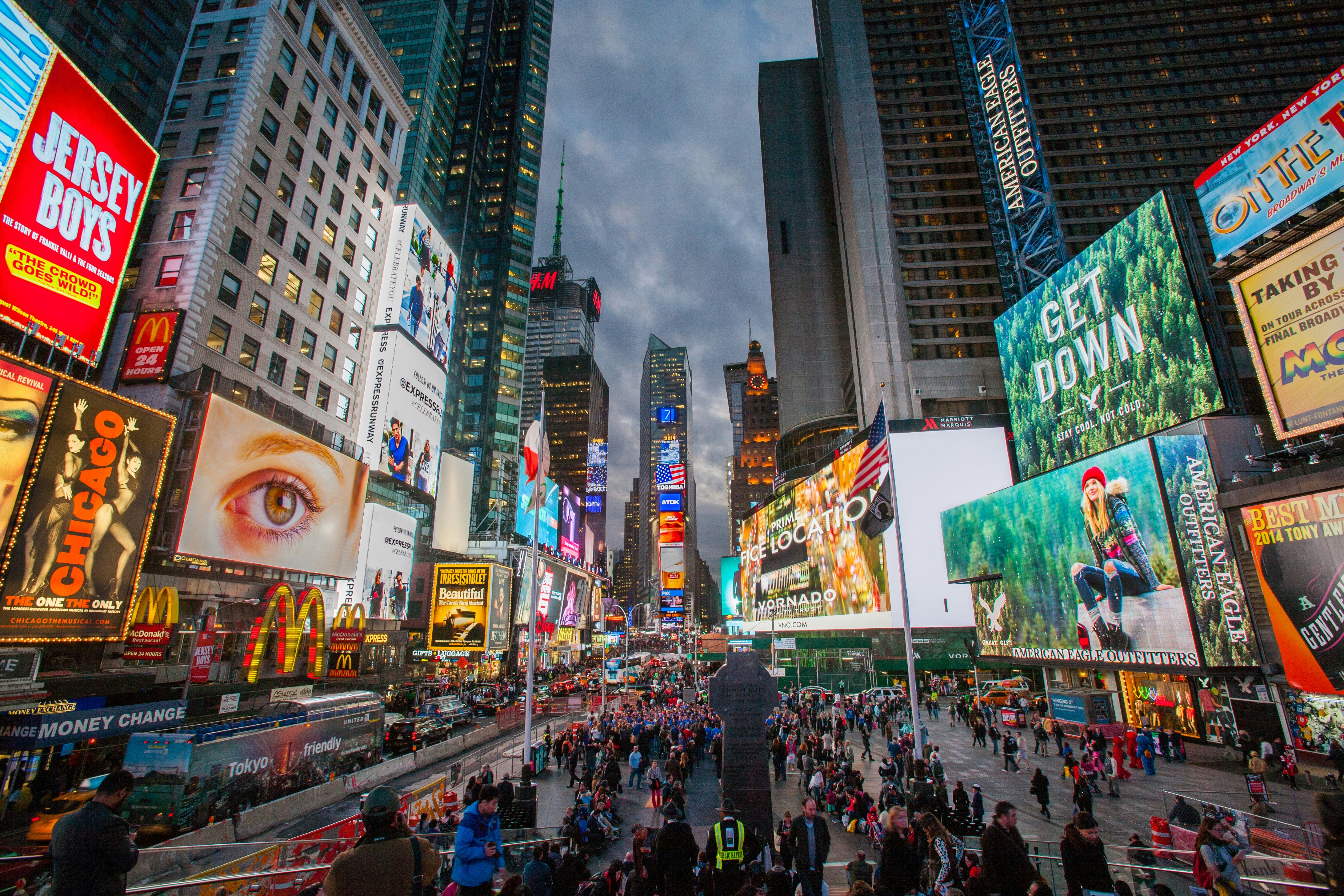Times Square forgataga