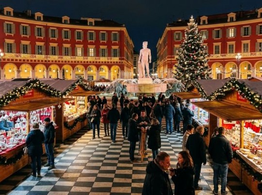 Ünnepi fények a francia Riviérán - csoportos adventi utazás magyar idegenvezetővel 2026.12.11-14. Csoportos utazások, Téli csoportos utak, Csoportos hosszú hétvégék, Nyugat-Európa, Franciaország