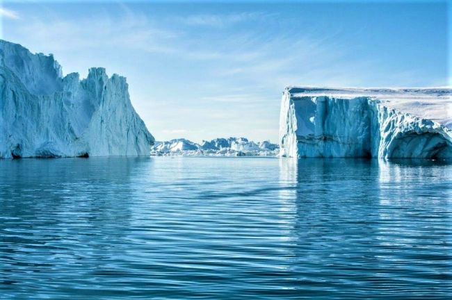 Jéghegyek Ilulissat közelében