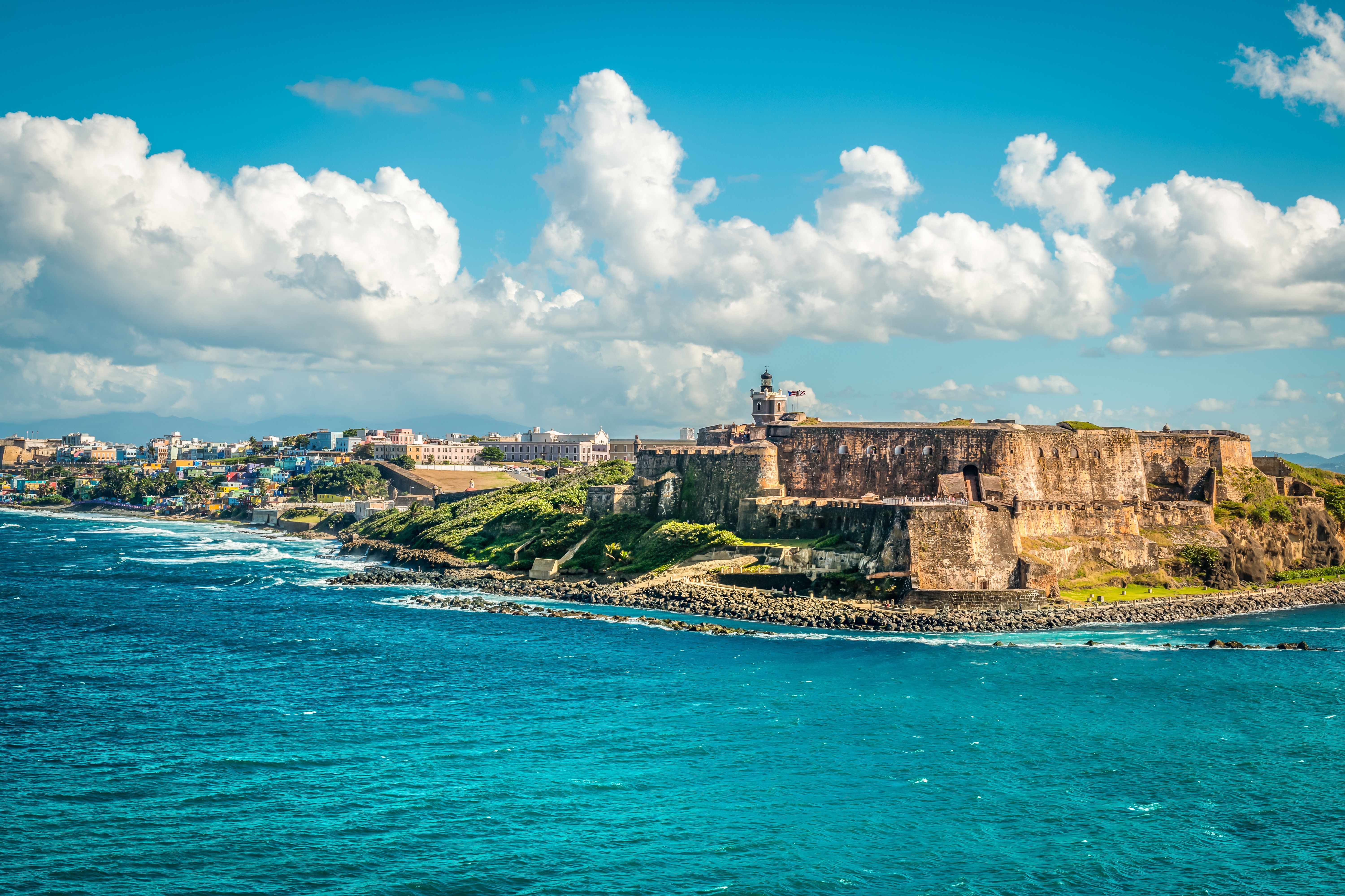 Castillo San Felipe del Morro erőd Puerto Rico szigetén