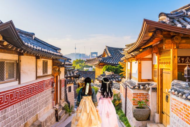 Pukcson Hanok falu (Dél-Korea)