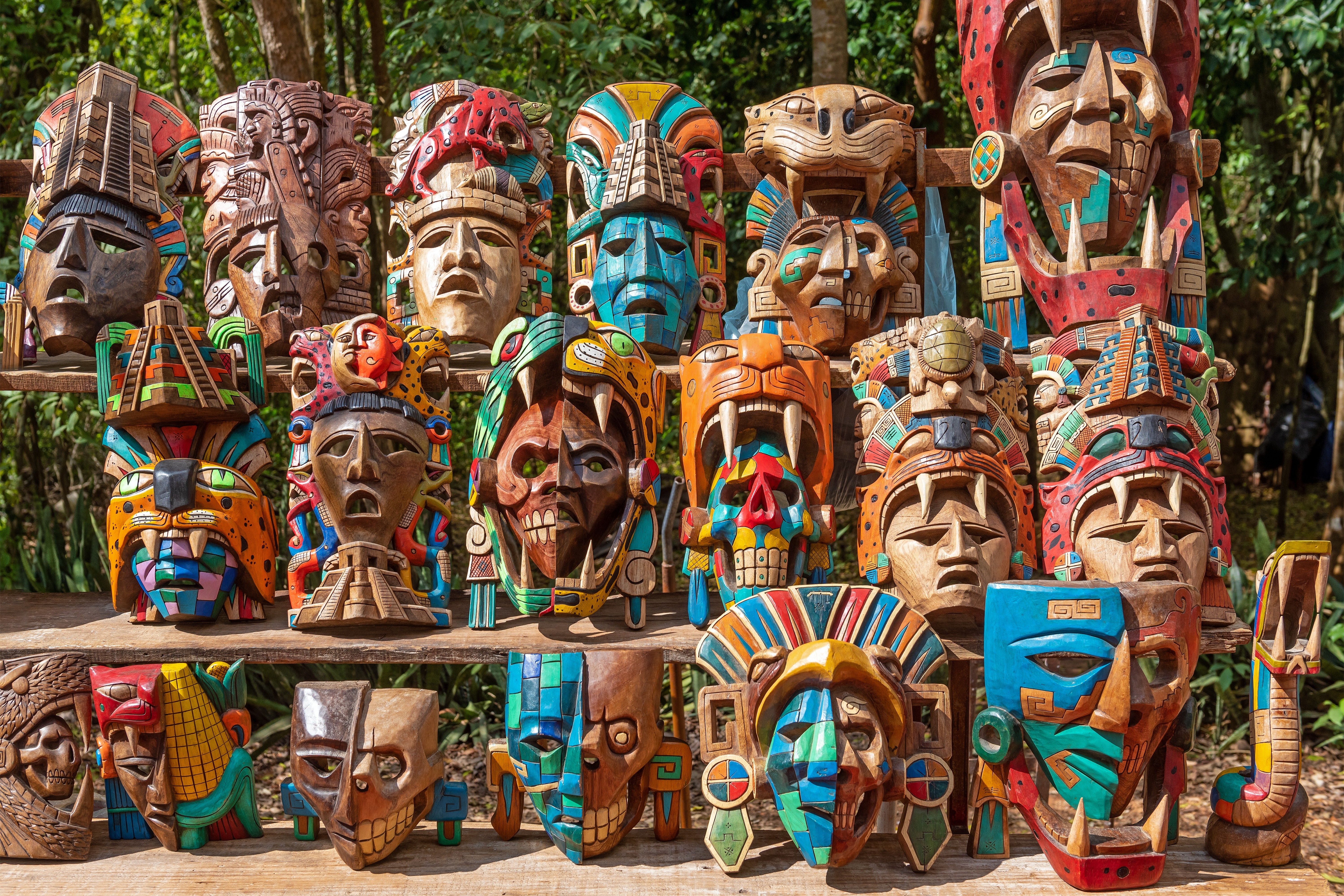 Piac Chichen Itza-ban