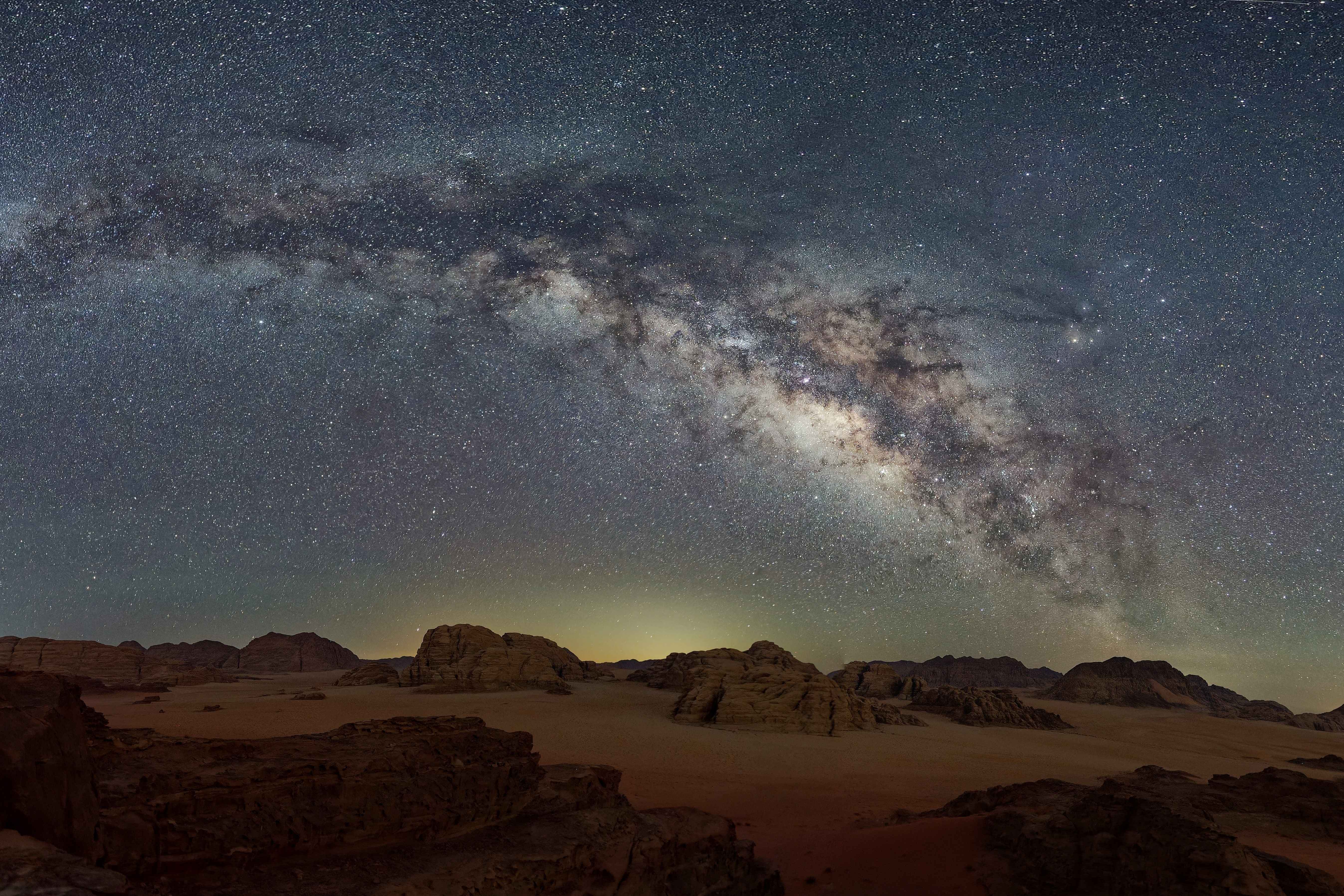 Éjszaka a Wadi Rumban
