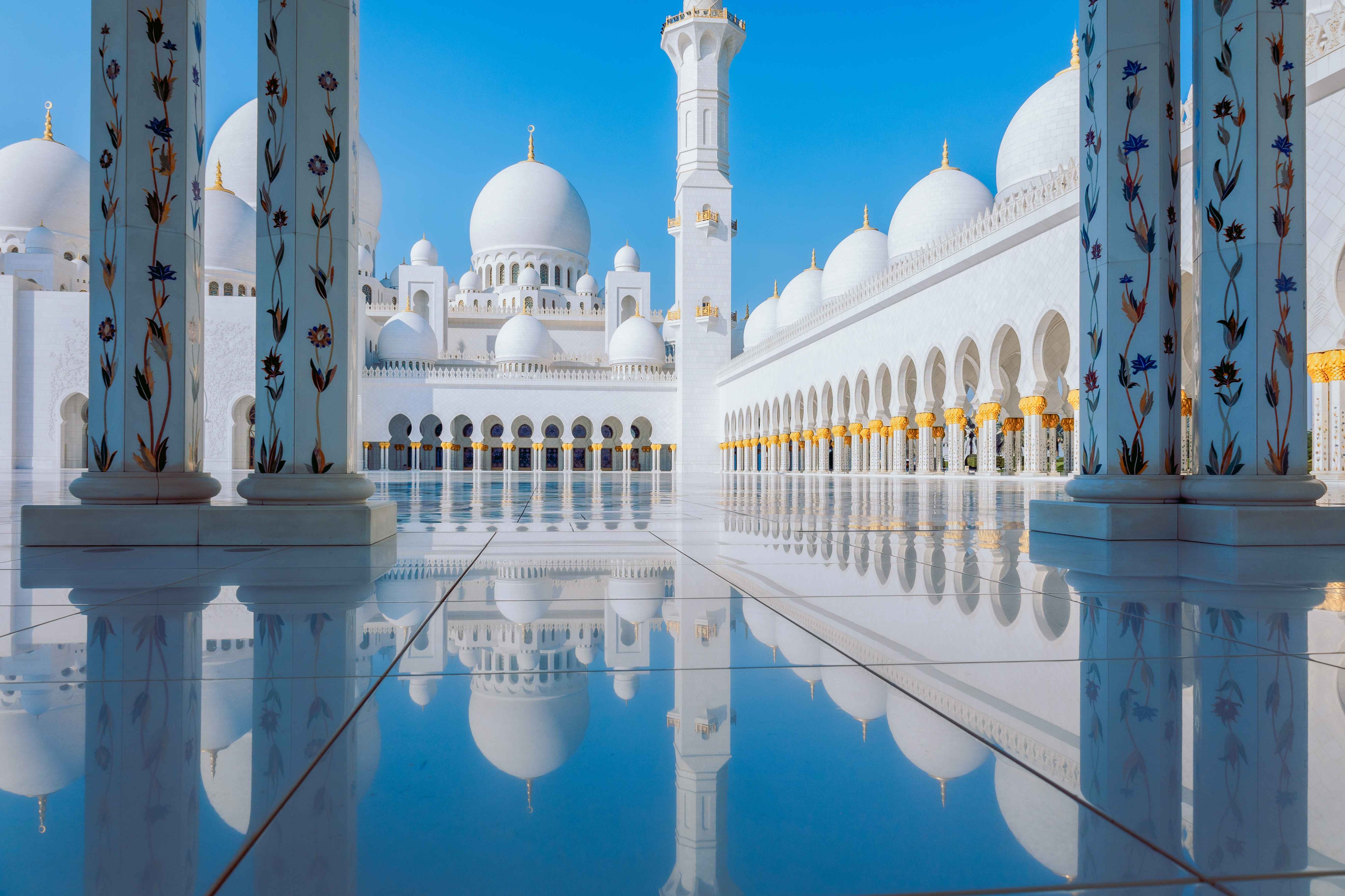 Az Abu Dhabi Nagymecset