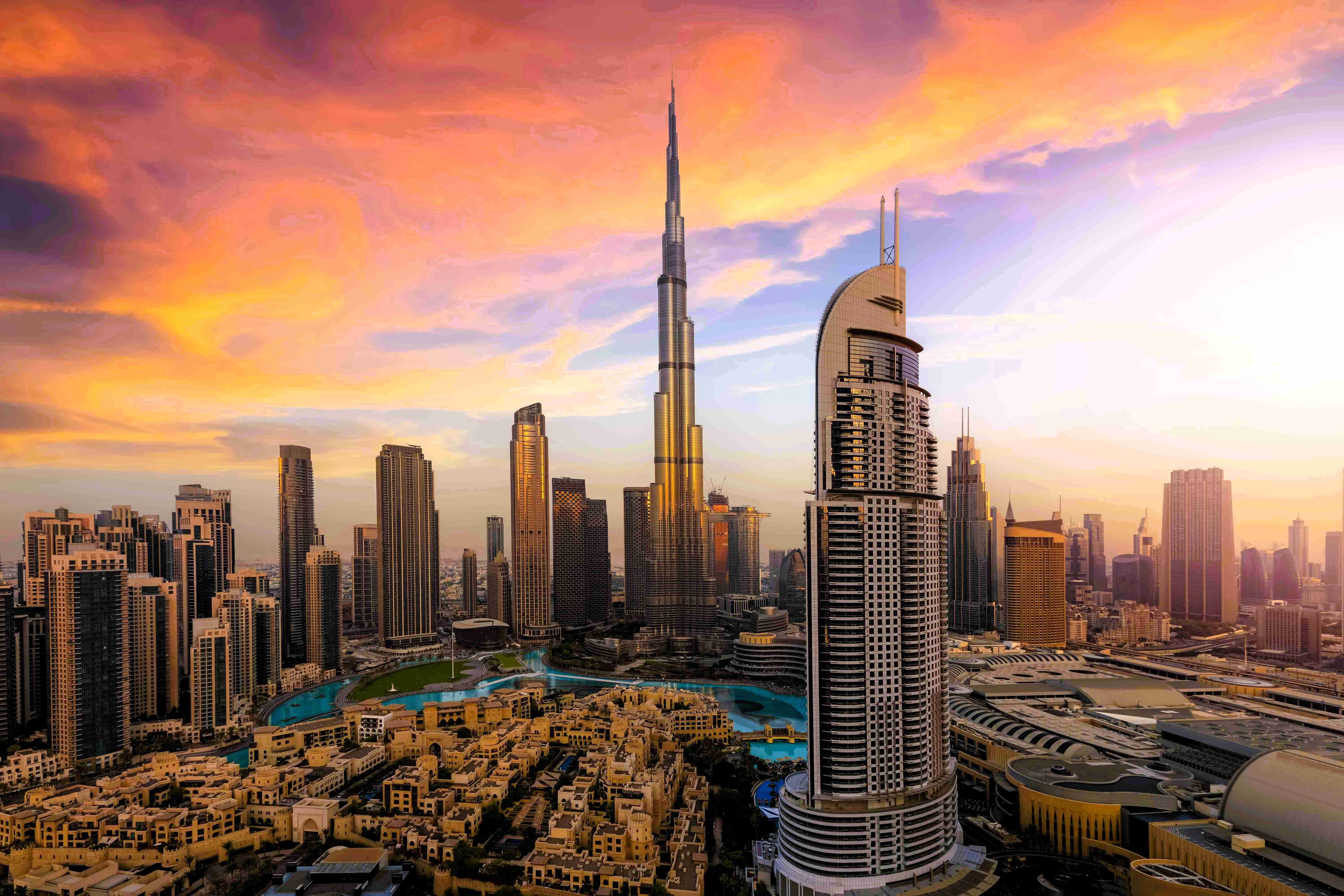 A Burj Khalifa