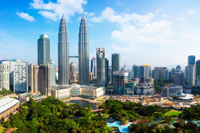Kuala Lumpur felhőkarcolói