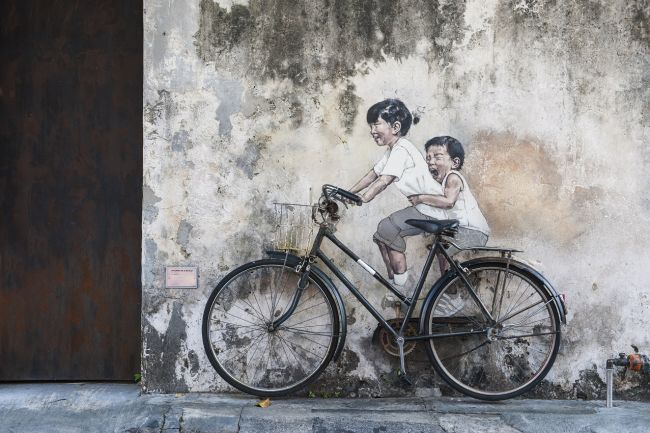 Penangi graffitiművészet