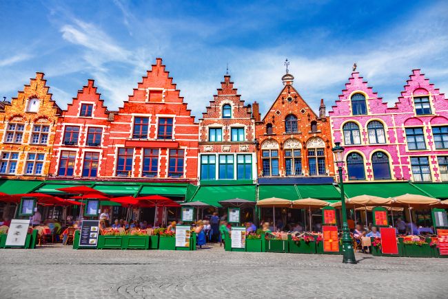 Bruges főtere, a Grote Markt