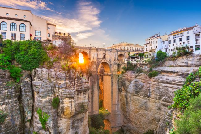 Ronda és a híres Puente Nuevo