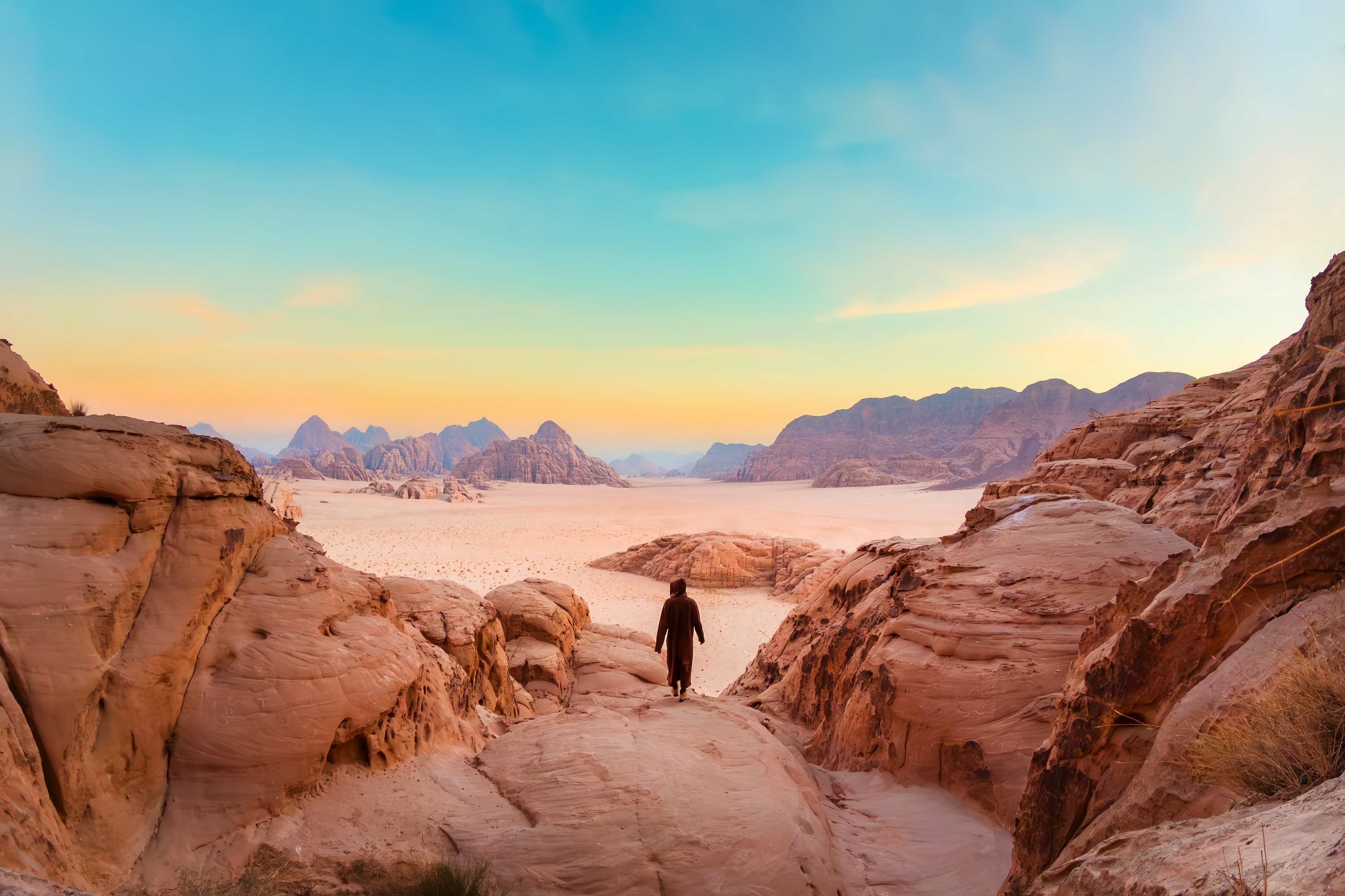 A Wadi Rum egyedülálló vidéke