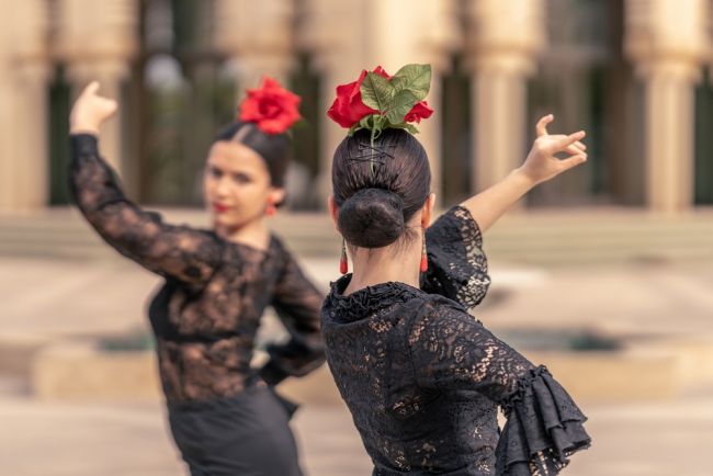 Flamenco táncosnők