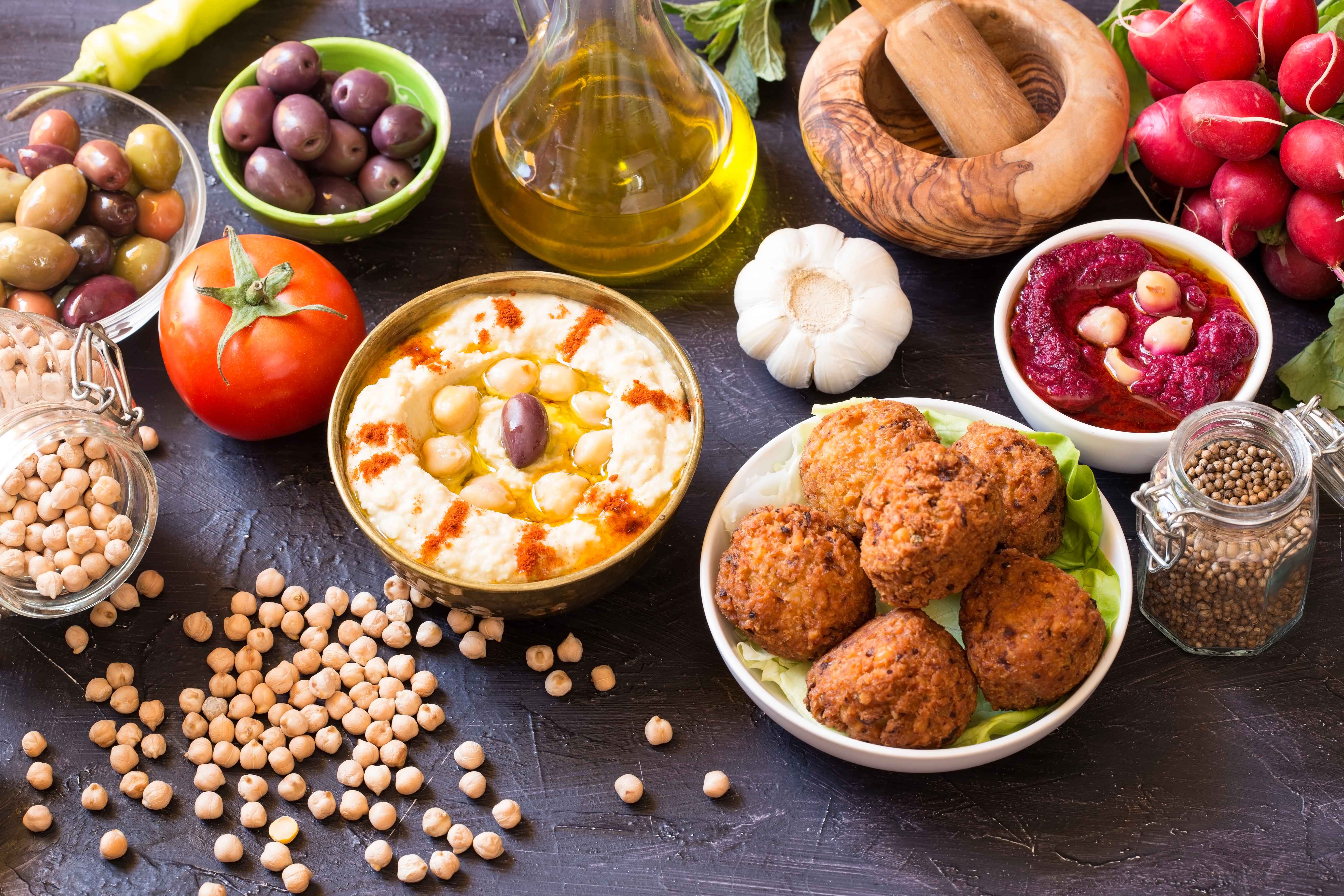 Humusz, falafel és más finomságok