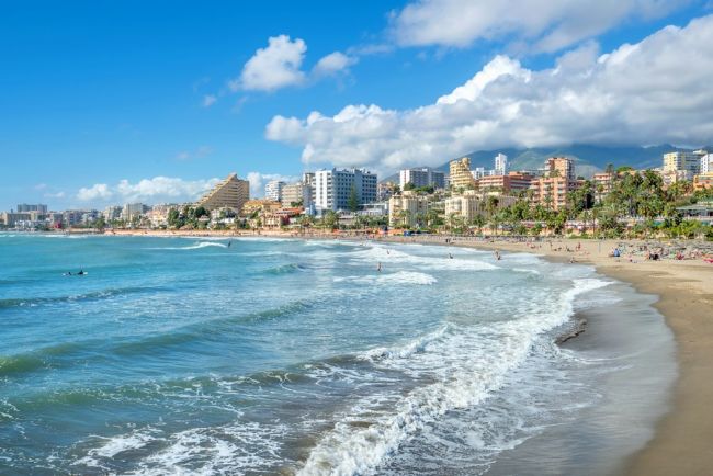 Benalmádena - tengerpart
