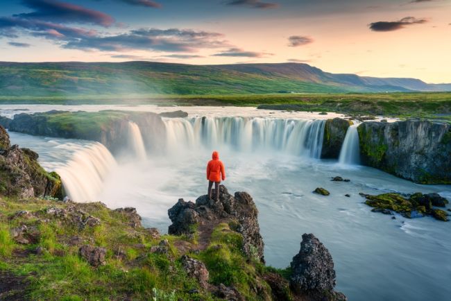 A Goðafoss vízesés történelmi jelentőségű