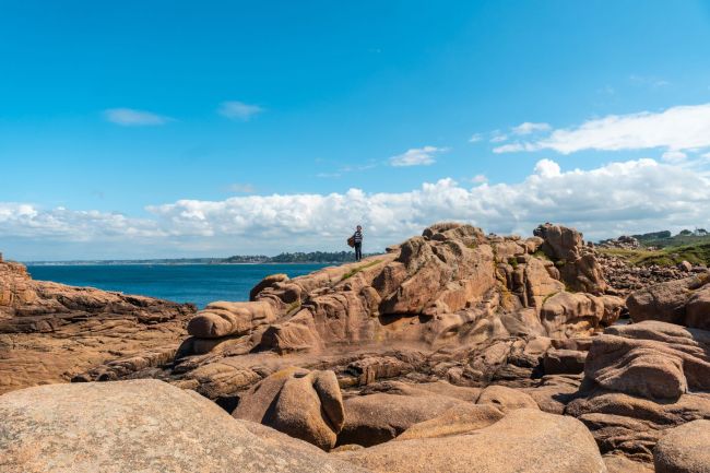Bretagne vadregényes tengerpartja