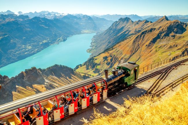 Brienzer Rothorn- utazás a gőzmozdonyos fogaskerekűvel