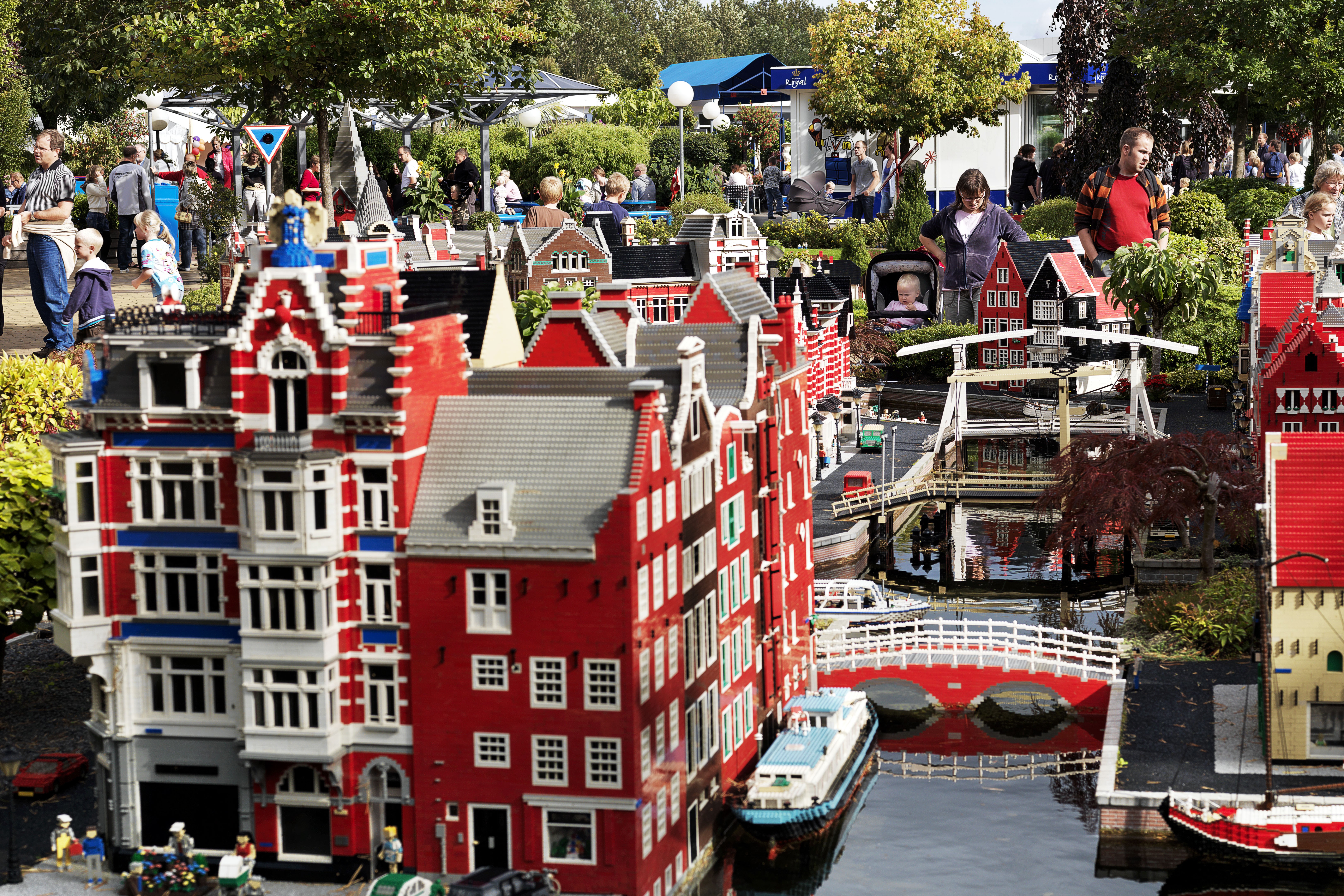 Legoland mini épületei