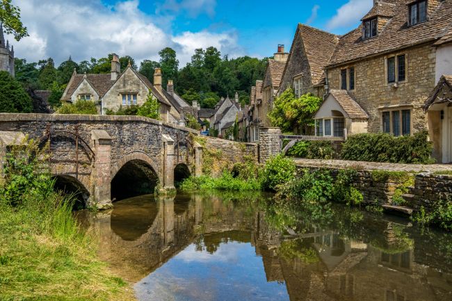 Cotswolds bájos kőházai