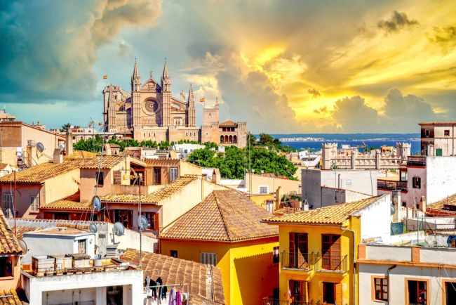 Palma de Mallorca óvárosa és katedrálisa